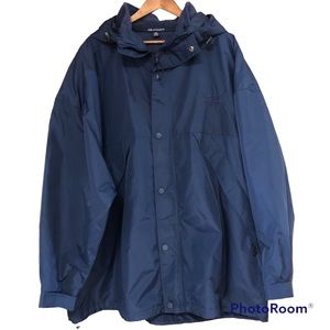 Port Authority Navy Jacket w/Fleece Vest Size 3XL